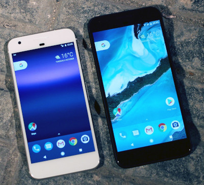 Pixel and Pixel XL phones