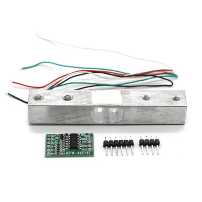 Product picture of a load cell and amplifier