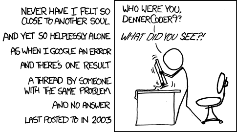 XKCD: Wisdom of the ancients